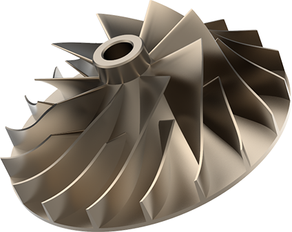 Three-dimensional  impeller